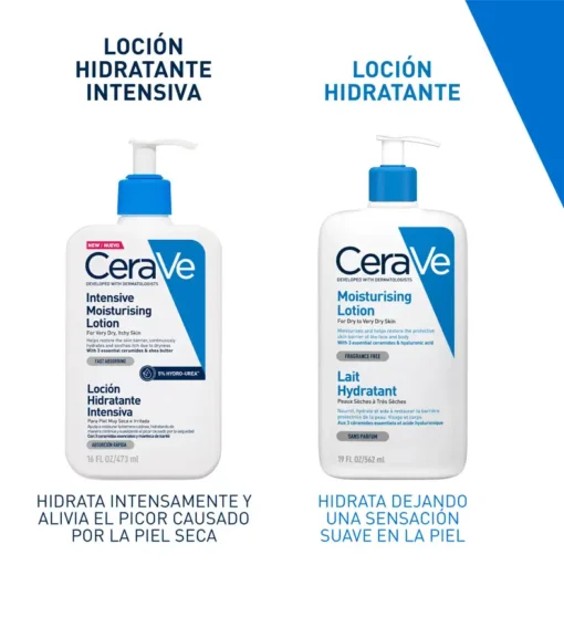 CERAVE LOCIÓN HIDRATANTE INTENSIVA 473ML - Imagen 2