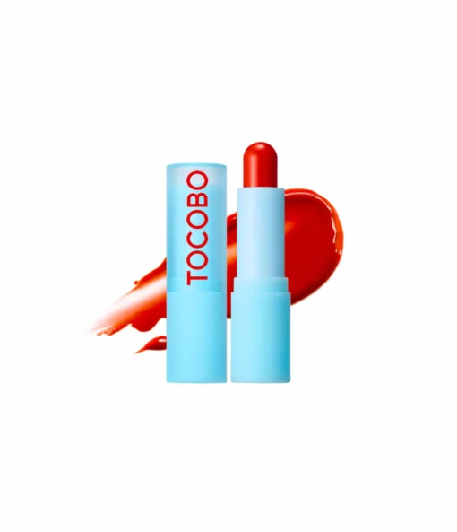 TOCOBO Glass Tinted Lip Balm Tangerine Red