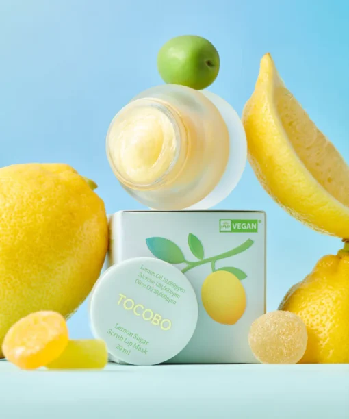 TOCOBO Lemon Sugar Scrub Lip Mask 20ml - Imagen 2